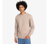 (M, Plaza Taupe) Quiksilver Mens Slow Song Crew Neck Jumper Sweatshirt Sweater Top Pullover