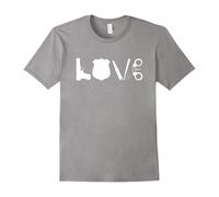 (M) Police officer symbol love - Cool policeman shirt-Father's Day