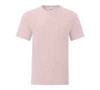 (M, Powder Rose) Fruit Of The Loom Mens Iconic 150 T-Shirt