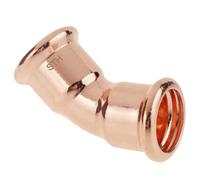 M-Press 22MM 45º Equal Elbow Water Press Fitting Pack of 10 (M-Profile)