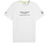 (M, Puma White) Puma Mens Aston Martin F1 T-Shirt
