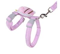 M Purple Escape Proof Cat Harness & Leash - Outdoors Walking Travel Kitten Harness