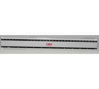 M + R 18300000 Ruler Aluminium 30 cm cm and inch Scaling