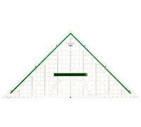 M+R 723320000 Set Square 32 cm Clear Backing - Green
