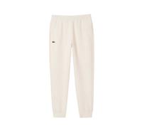 (M R, White) Lacoste Mens Cotton Blend Sweatpants
