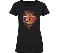 (M) Rammstein Women's Ladies Lava Logo Tee T-shirt