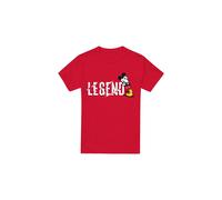 (M, Red) Disney Mens Legend Mickey Mouse Fathers Day T-Shirt