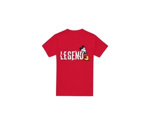 (M, Red) Disney Mens Legend Mickey Mouse Fathers Day T-Shirt