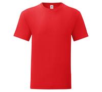 (M, Red) Fruit of the Loom Mens Iconic 150 T-Shirt
