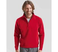 Fruit of the Loom Men's Premium Polycotton Sweatshirt in Red | Size: Medium Fruit Of The Loom Red M