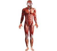 (M, Red) Smiffys Mens Anatomy Man Costume