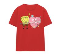 (M, Red) SpongeBob SquarePants Womens/Ladies Be My Valentine T-Shirt