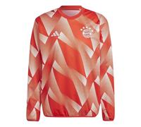 (M, Red/White) Adidas Mens 2023/24 Pre Match FC Bayern Munich Top