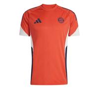 (M, Red/White) Adidas Mens 2025/2026 FC Bayern Munich Training T-Shirt