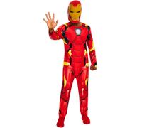 (M, Red/Yellow) Iron Man Unisex Adult Costume