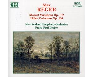 M. Reger - Mozart Variations / Hiller Variations [New CD]