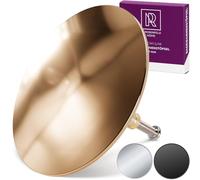 M. ROSENFELD HOME Bath Plug Gold Diameter 72 mm Brass with Double Seal - Rust Proof - Bathroom Accessories