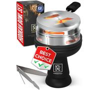 M. ROSENFELD Hookah Bowl Set - Premium Black Silicone Shisha Bowl with Shisha Coal Holder