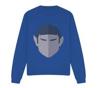 (M, Royal Blue) Star Trek Unisex Adult The Vulcan Sweatshirt