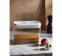M&S 1.8L Rectangular Flip-Tight Food Storage White Mix