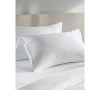 M&S 2 Pack Egyptian Cotton 1000 Thread Count King Size Pillowcases White