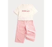 M&S 2 Piece Pure Cotton Miffy™ Outfit (2-8 Yrs) Light Cream