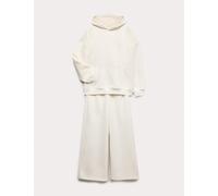 M&S 2pc Wide Leg Hoodie and Joggers Outfit (6-16 Yrs) Ecru