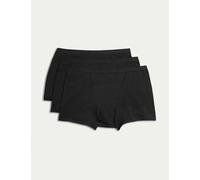 M&S 3pk Heavy Absorbency First Period Boy Shorts Black