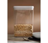 M&S 4.4L Rectangular Flip-Tight Food Storage White Mix
