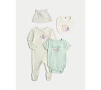 M&S 4 Piece Paddington™ Starter Set (0-12 Mths) Cream Mix