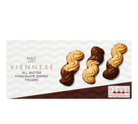 M&S All Butter Viennese Milk Chocolate Dipped Fingers, Pack of 2X