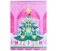 M&S Ballerina Milk Chocolate Advent Calendar, 80g, Vegetarian, In Premier Life Store Box