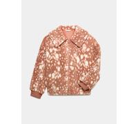 M&S Bambi Print Borg Jacket (6-16 Yrs) Brown Mix