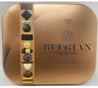 M&S Belgian Biscuit Collection 500g | selection of dark, milk and white chocolate and plain Belgian style biscuits
