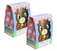 M&S Belgian Hollow Milk Chocolate Easter Farmyard Friends Decorated, 30g, 2 Pack, Random Figure (Cow or Chick)