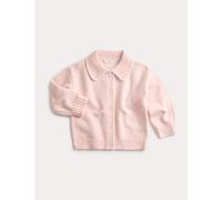 M&S Blanket Stitch Cardigan (2-8 Yrs) Pale Pink