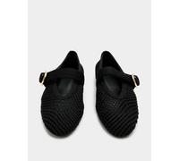 M&S Buckle Flat Mary Jane Ballet Pumps Black