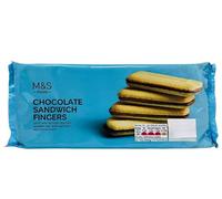 M&S Chocolate Sandwich Fingers Biscuits 300g in Premier Life Store Box