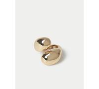 M&S Chubby Twist Ring Gold