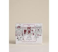 M&S Collection 24pk Christmas Wax Melt Advent Calendar Red Mix