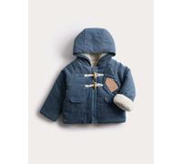 M&S Collection Boys Borg Lined Paddington™ Cord Duffle Jacket (0-12 Mths) - 3-6 M - Grey Marl, Grey Marl