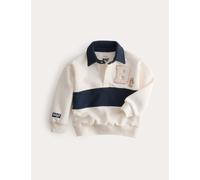 M&S Collection Boys Cotton Rich Bluey™ Rugby Top (2-8 Yrs) - 6-7 Y - Cream Mix, Cream Mix