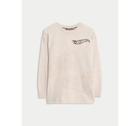 M&S Collection Boys Pure Cotton Hot Wheels™ Top (2-8 Yrs) - 3-4 Y - Calico, Calico