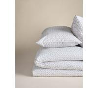 M&S Collection Cotton Blend Circle Star Bedding Set - 5FT - Grey Mix, Grey Mix,Blue Mix