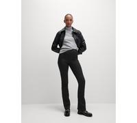 M&S Collection female Flared Jeggings - 18REG - Black, Black,Med Blue Denim