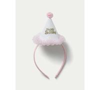 M&S Collection Female Happy Birthday Hat Headband - Pink, Pink