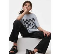 M&S Collection female Pure Cotton MTV™ Cropped T-Shirt (6-16 Yrs) - 14-15 - Grey, Grey