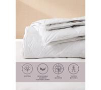 M&S Collection Goose Feather & Down 18 Tog All Seasons 3-in-1 Duvet - DBL - White, White