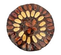 M&S Collection Hand-Decorated Dundee Cake, 815g, All Butter Fruit Cake with Turkish Sultanas and Almonds on Top