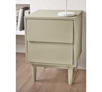 M&S Collection Hive Bedside Table - Pebble, Soft Green,Pebble